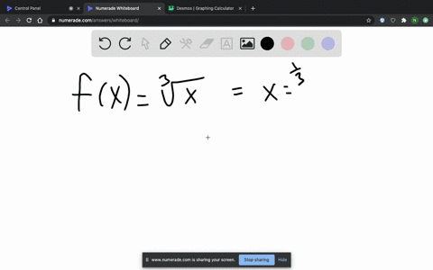 Solved:the Cube Root Function (Increase/Decrease) On It's Entire Domain.