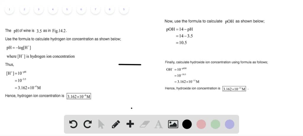 SOLVEDCalculate the hydrogen ion concentration a…