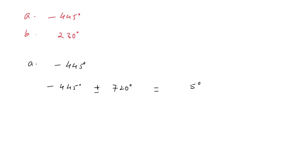 SOLVEDFor each point, sketch two coterminal angl…