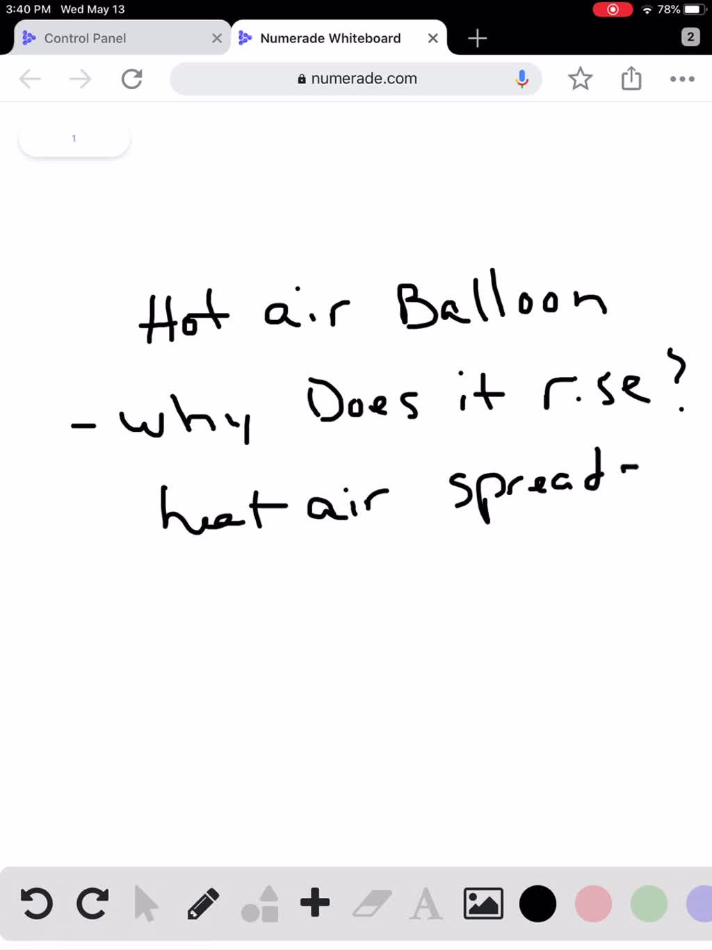 SOLVEDWhich statement best explains why a hotair balloon rises when
