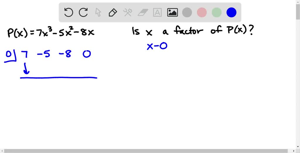SOLVEDUse the factor theorem and determine wheth…