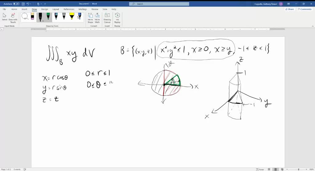 In Exercises 4550, use spherical coordinates to