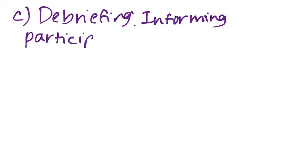 Solved: Additional Safeguards That May Be Included In A Social And Behavioral Study May Include: A. Remove All Direct Identifiers From The Data As Soon As Possible. B. Requiring A Legally Authorized