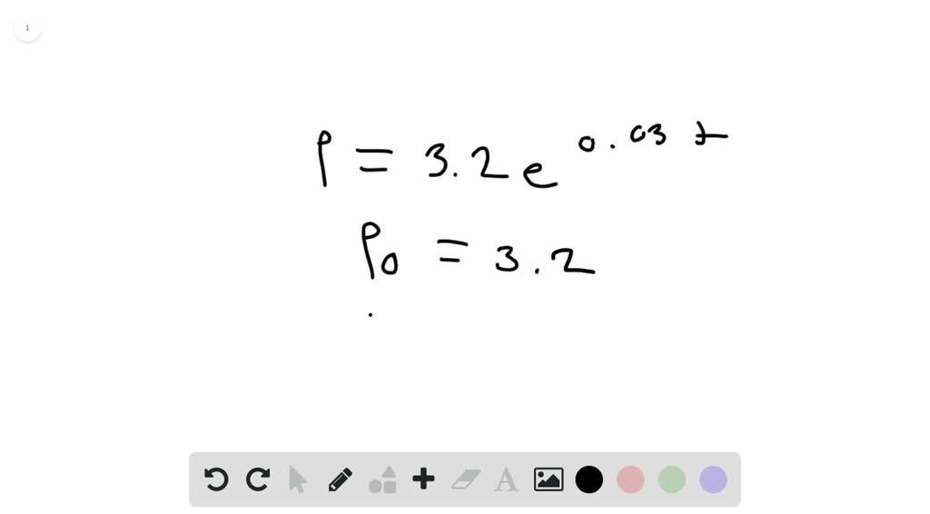 SOLVEDRepresent exponential growth or decay. Wha…
