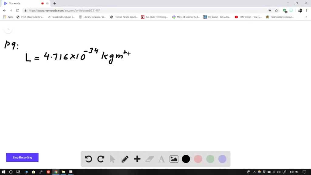 SOLVEDThe orbital angular momentum of an electron has a magnitude of 4