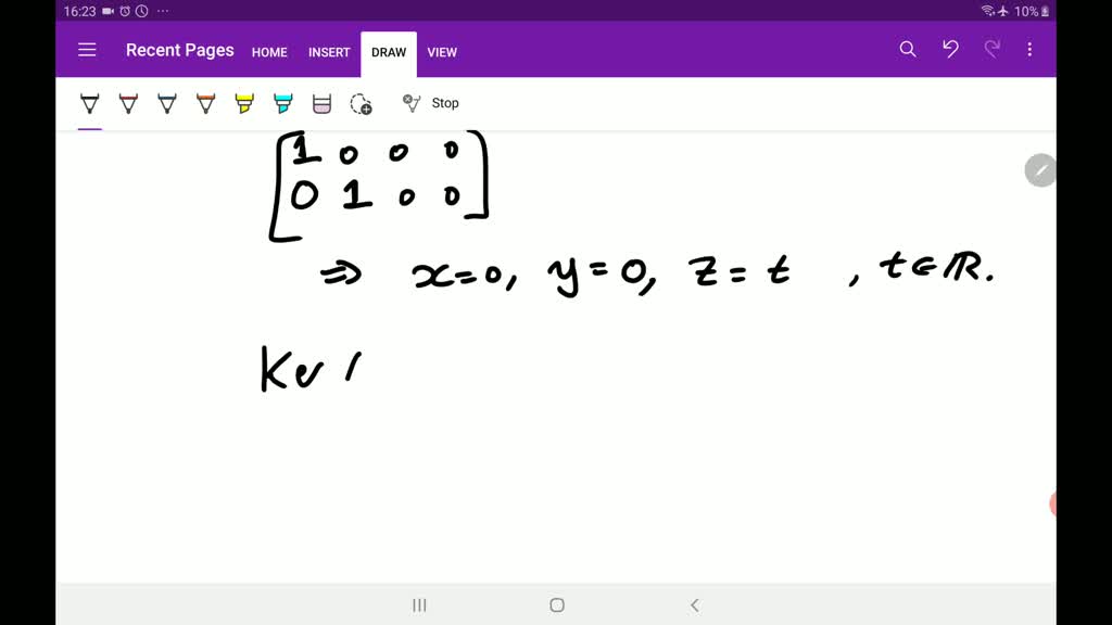 Determine whether the linear transformation T is