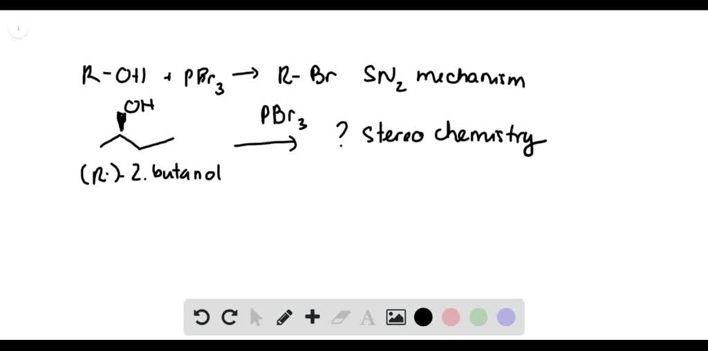 SOLVEDIf the reaction of an alcohol with PBr_3 follows an S_N2