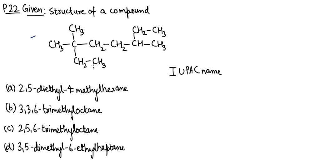 SOLVEDQuestion 37 (2.5 points) Saved What is the IUPAC name for the