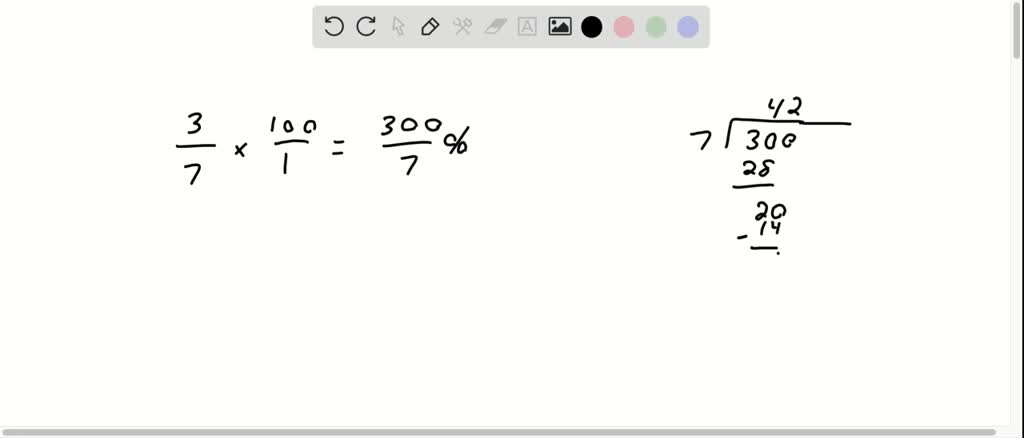 SOLVEDWrite the fraction in percent notation to