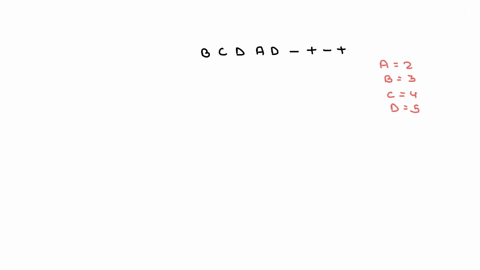 SOLVED:The value of the postfix expression 56+2 * is: a. 40 b. 22