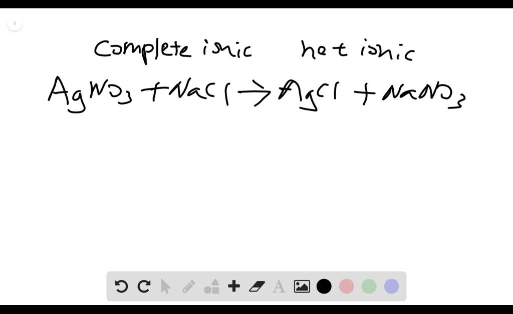 SOLVEDWhat is a net ionic equation? How does it