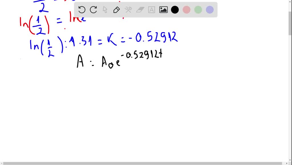SOLVEDUse the exponential decay model for carbon…
