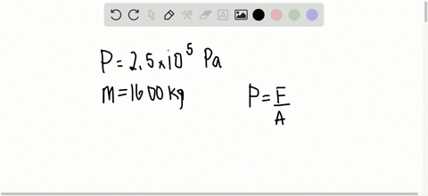 Solved:a Car Tire Makes Contact With The Ground On A Rectangular Area Of 12 \Mathrm{Cm} By 18 \Mathrm{Cm} . If The Car's Mass Is 925 \Mathrm{Kg}, What Pressure Does The Car Exert