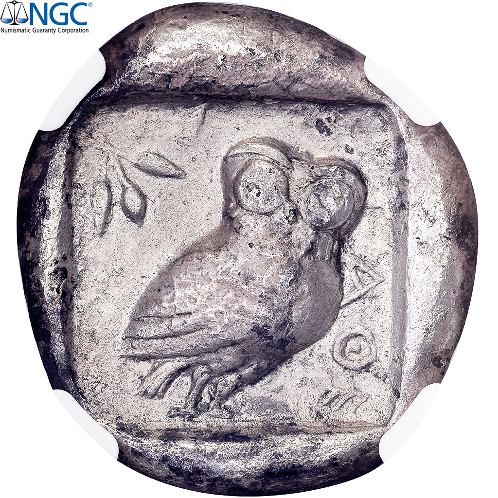 Coin, Attica, Tetradrachm, 510500/490 BC, Athens, , Silver, HGC41588