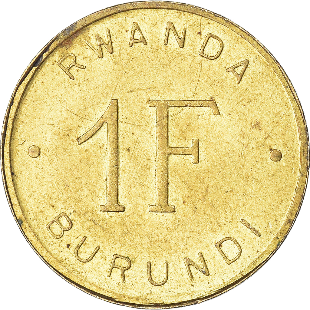 Coin, Rwanda, Franc, 1961 African Coins