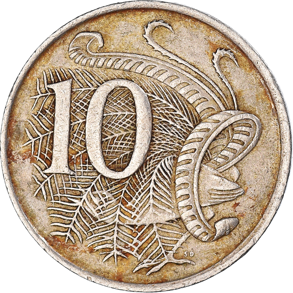 Coin, Australia, 10 Cents, 1966 Australian & Oceanian Coins