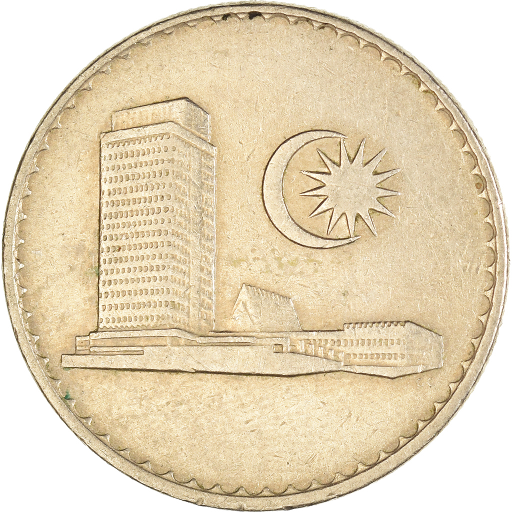 Coin, Malaysia, 20 Sen, 1976 Asian and Middle Eastern Coins