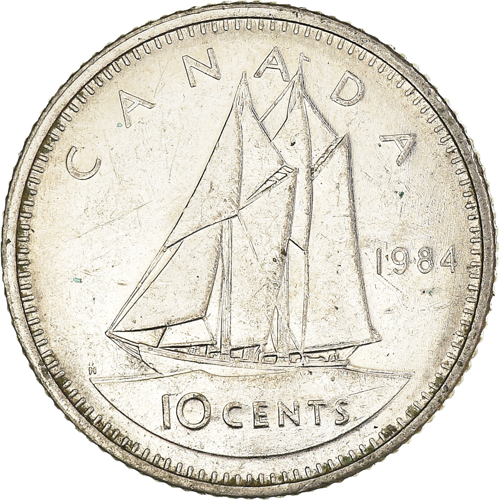 Coin, Canada, 10 Cents North & Central American and Caribbean Coins