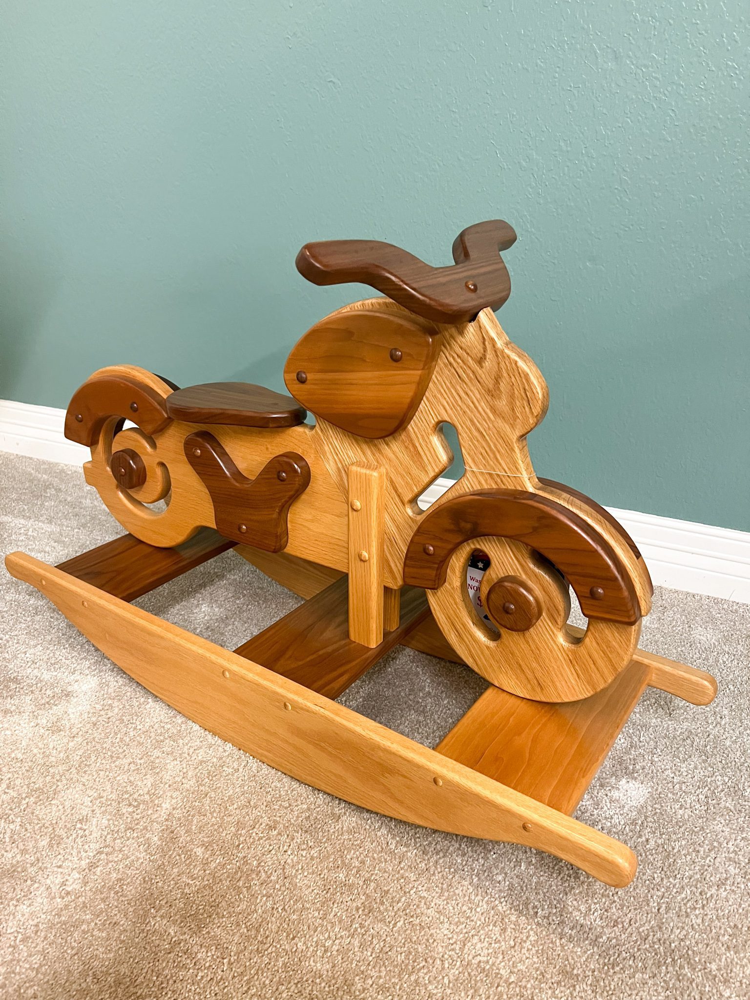 Motorcycle Rocker | Oak Creek Amish Furniture