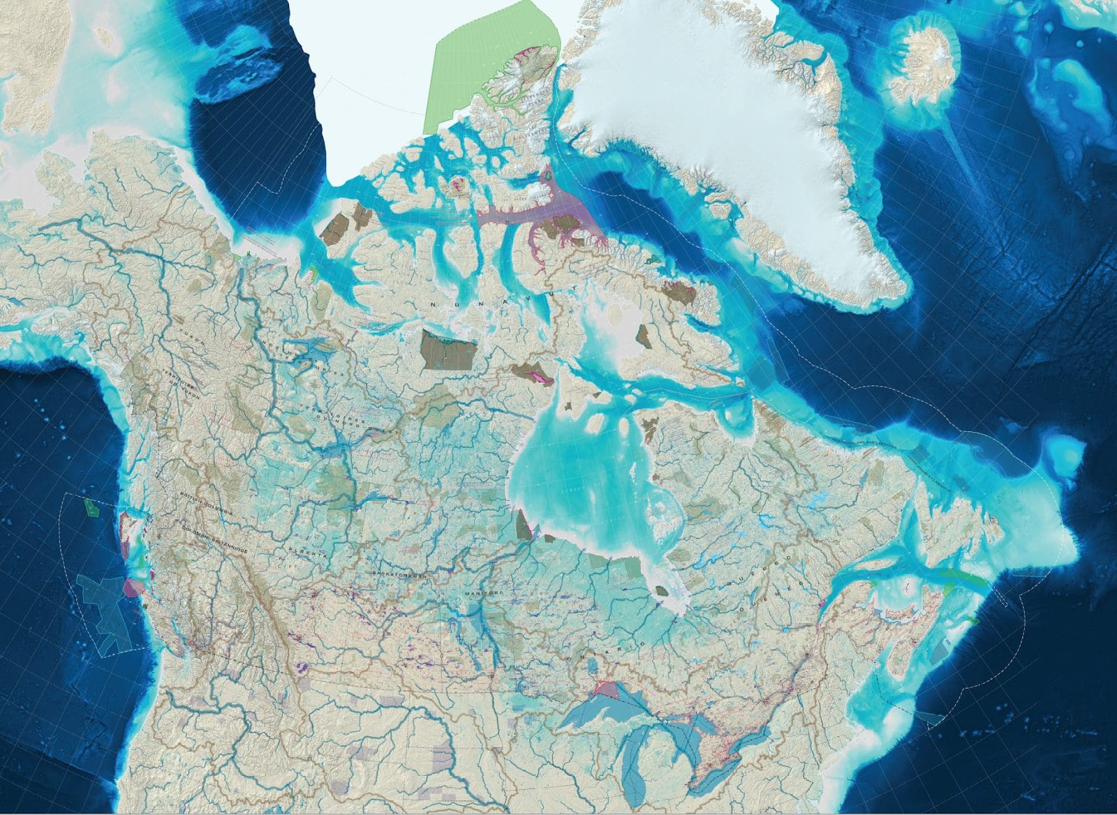 Giant Floor Map Program