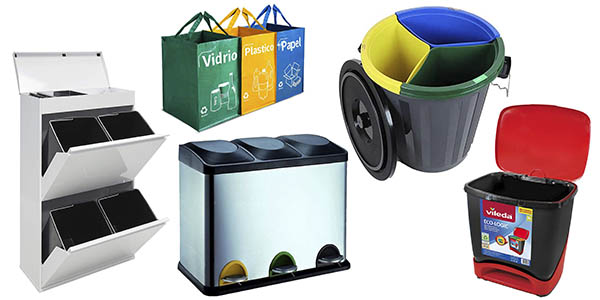 Contenedores de reciclaje ⇒ Los mejores modelos para
