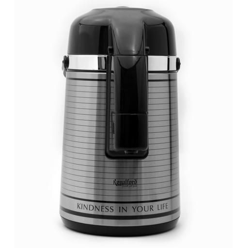 Buy Royalford 3 Litre Airpot Glass Vacuum Flask Heat Insulated
