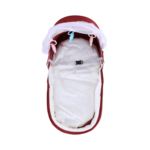 Baby Plus BP9076 Red Portable Folding Baby Crib Baby Bed Bag