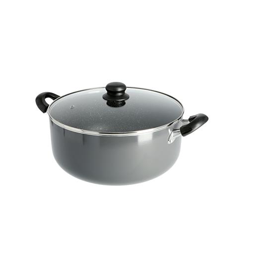 Buy Delcasa 30Cm NonStick Casserole Stock Pot With Glass Lid