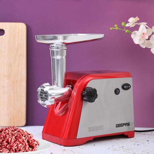 Buy Geepas Metal Gear Meat Grinder With Reverse Function Online in UAE
