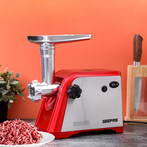 Buy Geepas Metal Gear Meat Grinder With Reverse Function Online in UAE