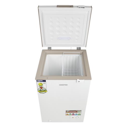 Buy Geepas 120L Chest Freezer Portable 1Pc Food Basket, Compact