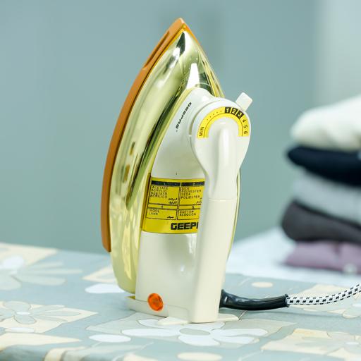 Buy Geepas 1000W Heavy Weight Dry Iron Automatic Dry Iron, Electric