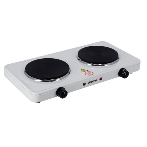 Buy Geepas 2000W Dual Hot Plate For Flexible Precise Table Top Cooking