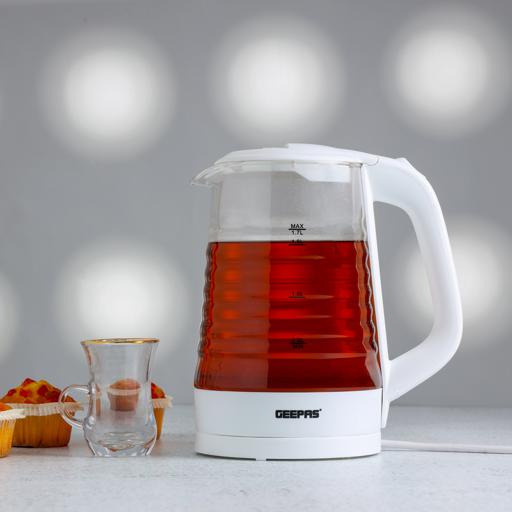 Buy Geepas Electric Glass Kettle Online in UAE Wigme