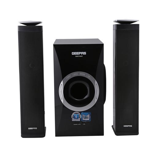 Buy Geepas 2.1 Channel Multimedia Home Theater System With Super Bass HiFi Surround Sound