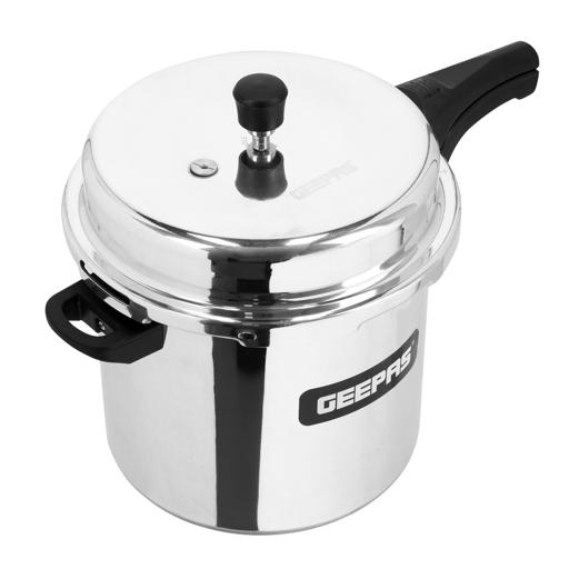 Buy Geepas Aluminium Pressure Cooker Lightweight & Durable Home