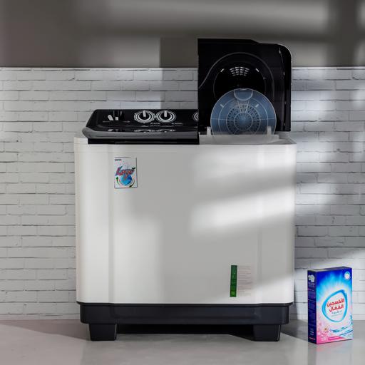 Buy Geepas Twin Tub Semi Automatic Washing Machine, 15 Kg Online in UAE