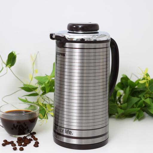 Buy Geepas 1L Vacuum Flask Heat Insulated Thermos For Keeping Hot
