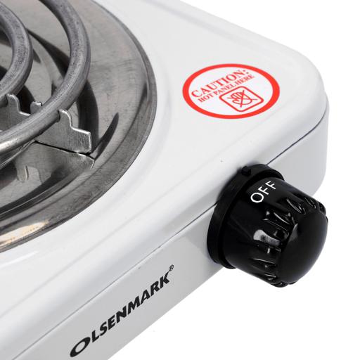 Buy Olsenmark Single Burner Spiral Hot Plate, 1000W Indicator Light