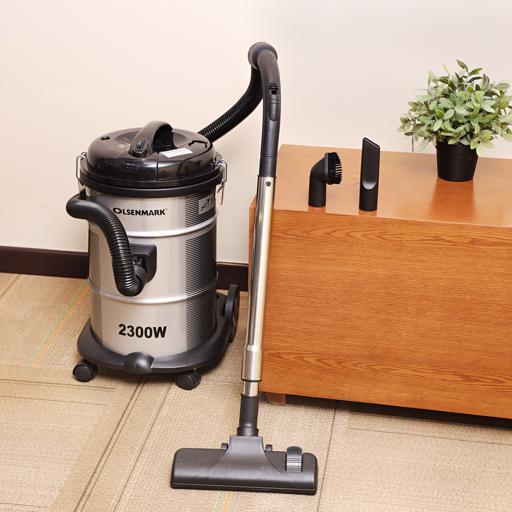 Buy Olsenmark Drum Vacuum Cleaner, 2400W Air Flow Control On Handle Blow Function Dust