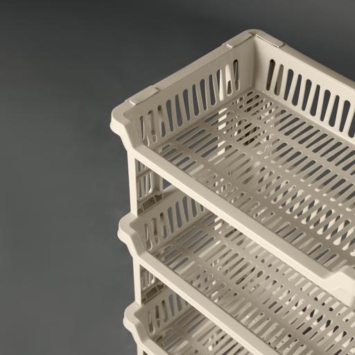 Royalford 4Layer Vegetable Rack RF10878 Plastic Vegetable Rack