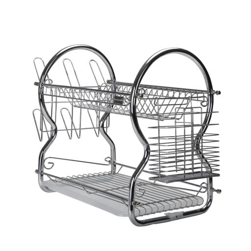 Buy Royalford 2 Tier Stainless Steel Dish Drainer Rack Utensil