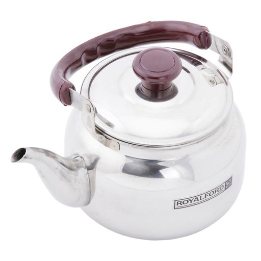 Buy Royalford Stainless Steel Stove Top Tea Kettle, 2L Online in UAE
