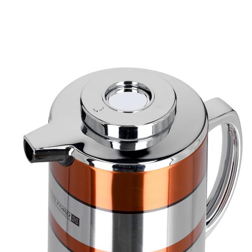 Buy Royalford 1L Double Wall Golden Figured Vacuum Flask Portable