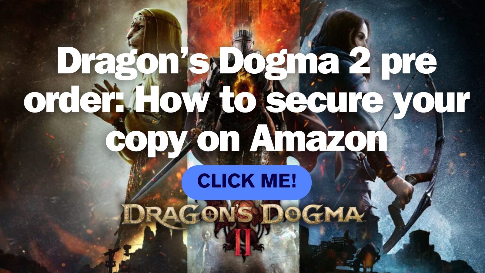 Dragons Dogma 2 pre order for Amazon