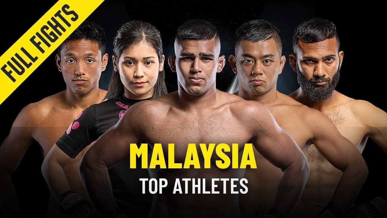 Top 5 Malaysian Athletes ONE Full Fights ONE Championship The