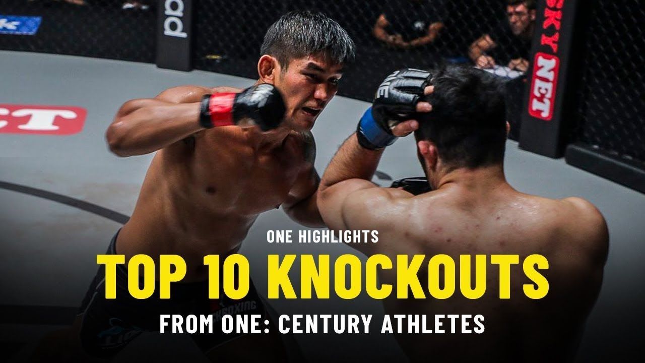 Top 10 Knockouts From ONE CENTURY Athletes ONE Highlights ONE Championship The Home Of