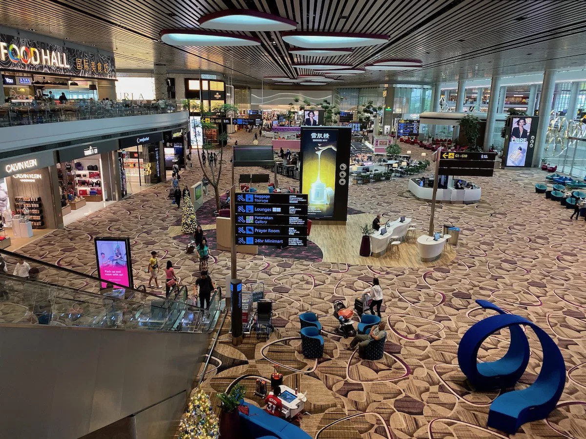 Singapore Changi Airport Terminal Access Rules One Mile at a Time