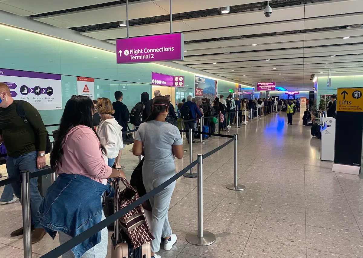 Heathrow Airport Immigration What A Mess One Mile at a Time
