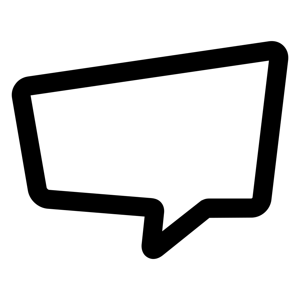 Chat Speech Bubble Svg Png Icon Free Download (45844)